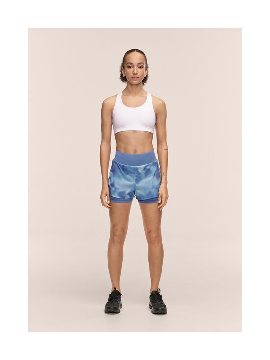 Casall - Breeze Printed Running  -shortsit - 883 BREEZE BLUE SHADOW | Stockmann - photo 2