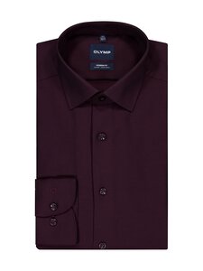 Olymp - Modern Fit Solid -kauluspaita - 37 BORDEAUX | Stockmann