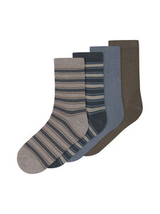 Name It - NkmWak Basic -sukat 4-pack - FOLKSTONE GRAY PACK:4P MOREL+FOLKSTONE+SATELLITE+OMBRE | Stockmann