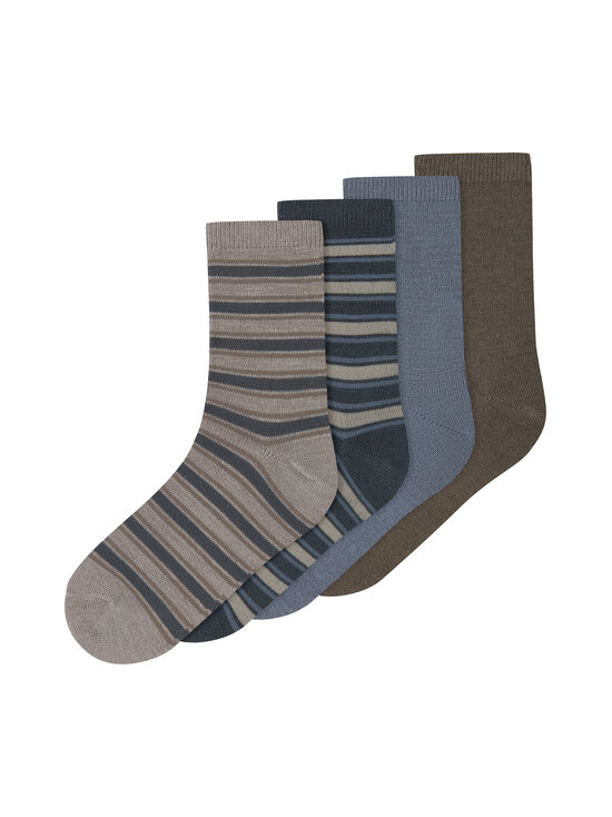 Name It - NkmWak Basic -sukat 4-pack - FOLKSTONE GRAY PACK:4P MOREL+FOLKSTONE+SATELLITE+OMBRE | Stockmann - photo 1
