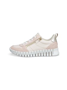 ecco - Gruuv Side Zip -nahkasneakerit - 61535 ROSE DUST/LIMESTONE/PURE WHITE GOLD | Stockmann