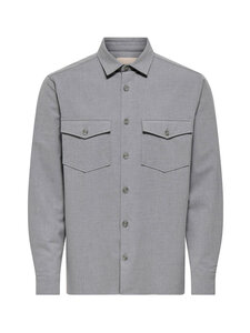 Only & Sons - OnsVenus Regular virskrekls - LIGHT GREY MELANGE | Stockmann