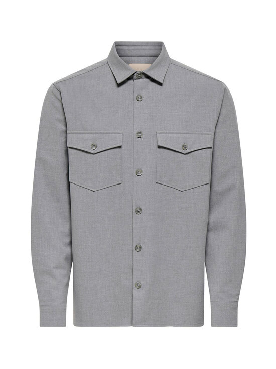 Only & Sons - OnsVenus Regular virskrekls - LIGHT GREY MELANGE | Stockmann - photo 1