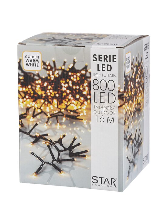 Star - Serie LED 800 -valosarja 16 m - BLACK - photo 1 Star - Serie LED 800 -valosarja 16 m - BLACK | Stockmann - photo 1