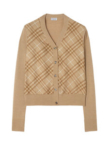 Burberry - Sigourney Silk -neuletakki - A1420 CAMEL | Stockmann