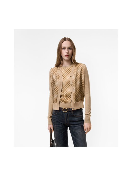 Burberry - Sigourney Silk -neuletakki - A1420 CAMEL | Stockmann - photo 2