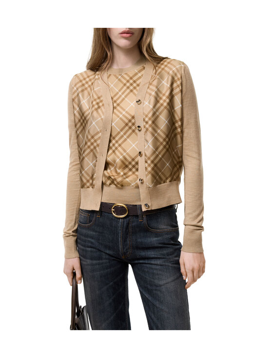 Burberry - Sigourney Silk -neuletakki - A1420 CAMEL | Stockmann - photo 5