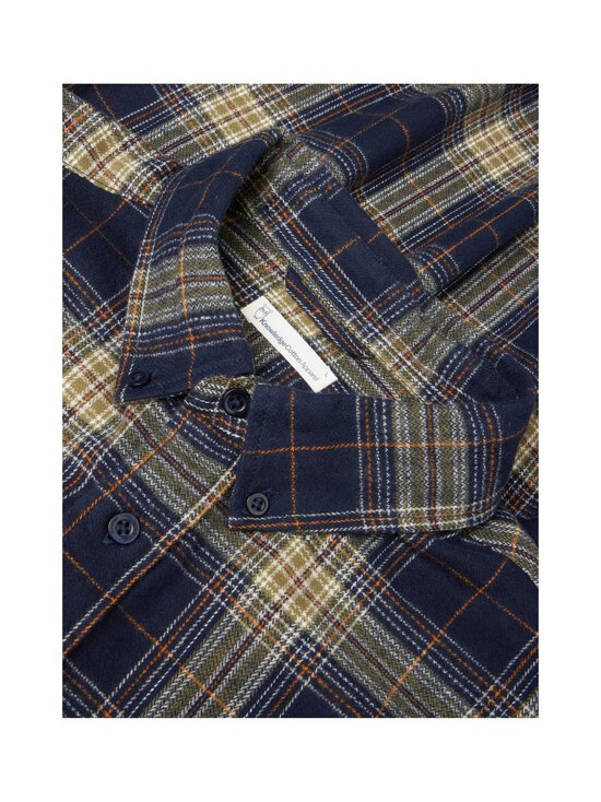 Knowledge Cotton Apparel - Ruudullinen flanellipaita - 7021 BLUE CHECK - photo 4 Knowledge Cotton Apparel - Ruudullinen flanellipaita - 7021 BLUE CHECK | Stockmann - photo 4