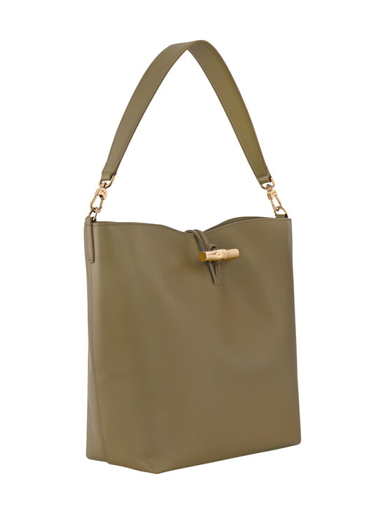 Longchamp - Le Roseau Sleek Shoulder -laukku - 510 OLIVE | Stockmann - photo 2