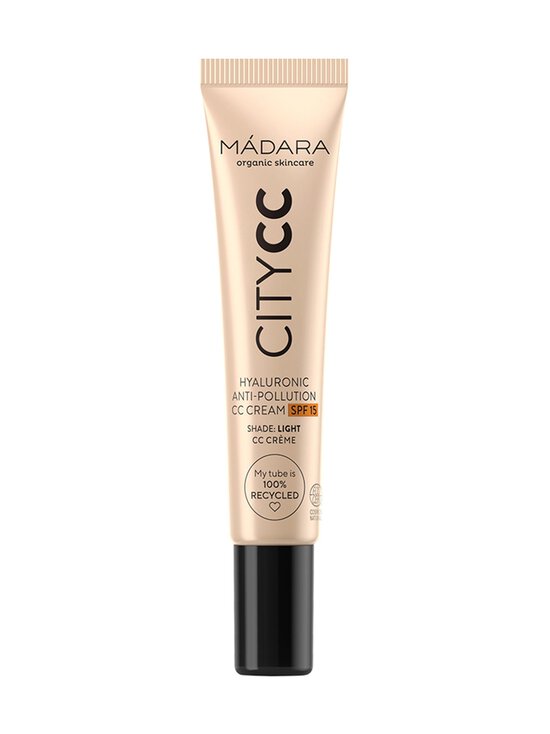 Madara - CITYCC Hyaluronic Anti-pollution CC cream SPF 15 krēms - NOCOL - photo 1 Madara - CITYCC Hyaluronic Anti-pollution CC cream SPF 15 krēms - NOCOL | Stockmann - photo 1