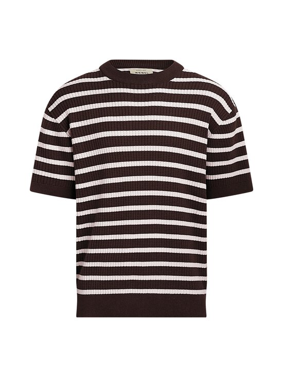 Redefined Rebel - RRKevin Regular Fit - lyhythihainen neulepaita - 1095 TURKISH COFFEE | Stockmann - photo 1