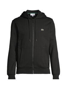 Lacoste - Hupullinen collegetakki - BLACK | Stockmann