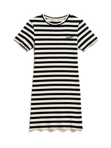 GANT - Striped Rib - t-paitamekko - 433 EVENING BLUE | Stockmann