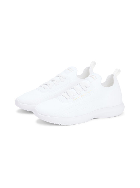 Tommy Hilfiger - Knit Extralight Runner -sneakerit - YBS WHITE | Stockmann - photo 4