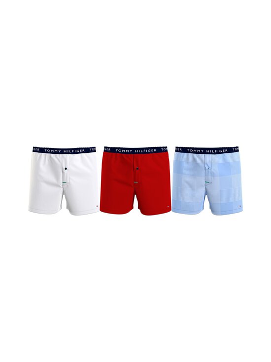 Logo Waistband Button -bokserit 3-pack
