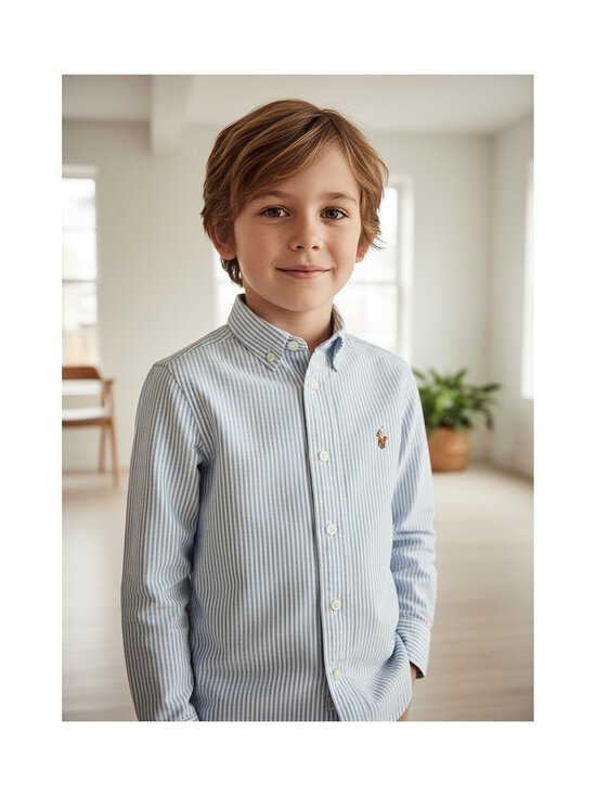 Polo Ralph Lauren - Striped-kauluspaita - 001 LT BLUE STRIPE | Stockmann - photo 6