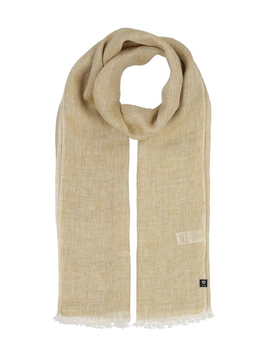 Fraas - Plain-pellavahuivi 60 x 180 cm - 760 OLIVE | Stockmann - photo 1