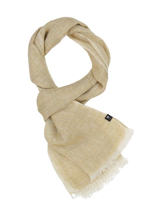 Fraas - Plain-pellavahuivi 60 x 180 cm - 760 OLIVE | Stockmann - photo 2