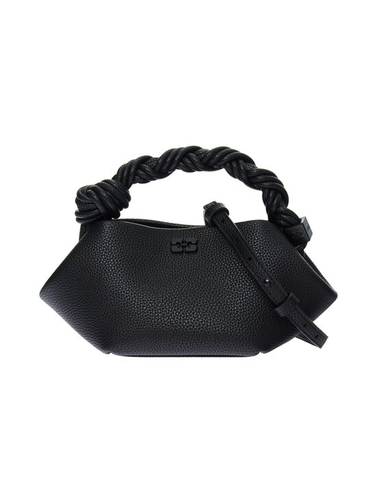 Ganni - Bou Bag Mini Grained -laukku - 099 BLACK | Stockmann - photo 1