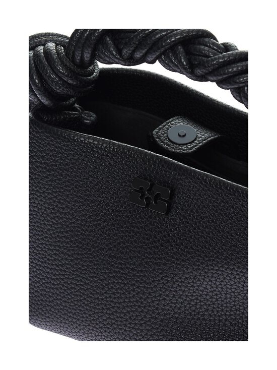 Ganni - Bou Bag Mini Grained -laukku - 099 BLACK | Stockmann - photo 3