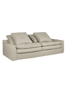 Furninova - Sake-sohva Bardot Nature -kangas beige L 233 cm - BEIGE | Stockmann