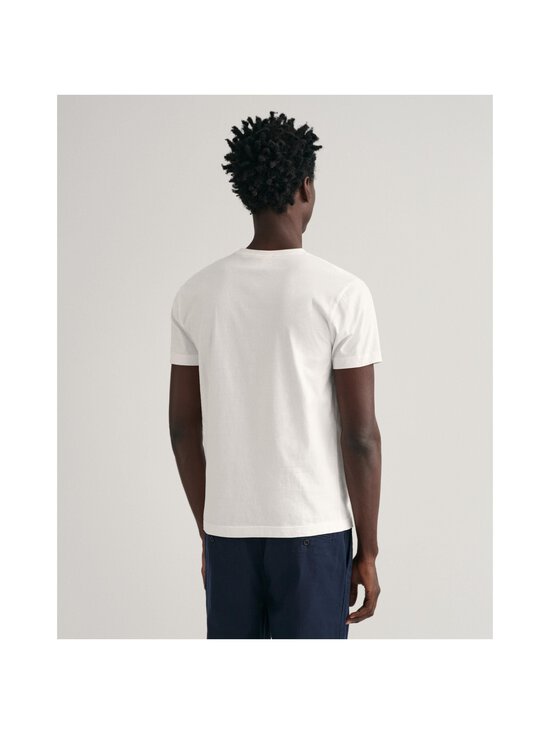 GANT - Slim Shield t-paita - 110 WHITE - photo 3 GANT - Slim Shield t-paita - 110 WHITE | Stockmann - photo 3