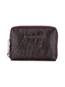 Marimekko - Patent-korttilompakko - 300 DARK WINE RED | Stockmann