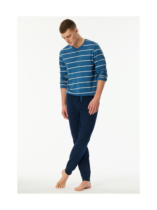 Schiesser - Long-pyjama 2-osainen - 803 DARK BLUE - photo 4 Schiesser - Long-pyjama 2-osainen - 803 DARK BLUE | Stockmann - photo 4