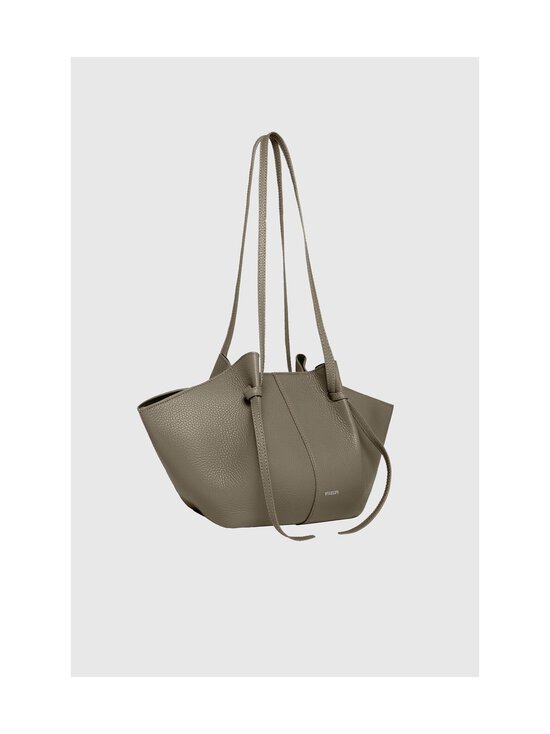 YUZEFI - Mochi Pebble Grain -nahkalaukku - TAUPE | Stockmann - photo 2