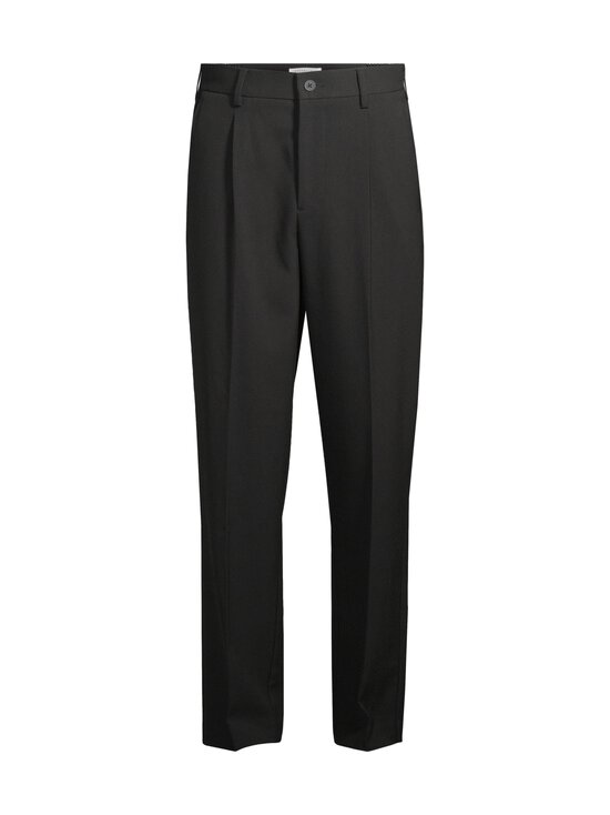 ESSENTIALS by Stockmann - Harry Wide Leg -housut - BLACK | Stockmann - photo 1