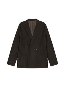 NN.07 - Jordin Relaxed fit - kaksirivinen bleiseri - 780 BROWN STRIPE | Stockmann
