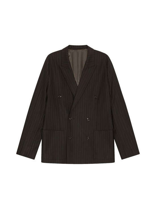 NN.07 - Jordin Relaxed fit - kaksirivinen bleiseri - 780 BROWN STRIPE | Stockmann - photo 1