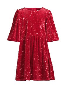 Bogi - Nora kleita ar fliteriem - DEEP RED Bogi - Nora kleita ar fliteriem - DEEP RED | Stockmann