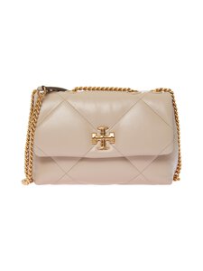 Tory Burch - Kott Kira Diamond Quilt Small Convertible - LIGHT STONE | Stockmann