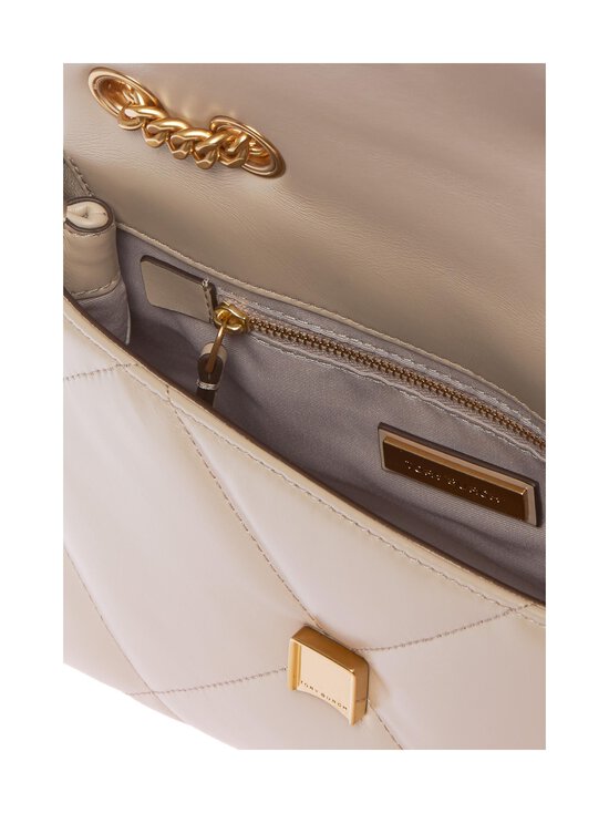 Tory Burch - Kott Kira Diamond Quilt Small Convertible - LIGHT STONE | Stockmann - photo 3