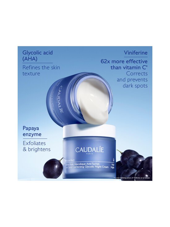 Caudalie - Öökreem, täitepakend Vinoperfect Vinoperfect Dark Spot Correcting Glycolic Night Cream Refill - NOCOL | Stockmann - photo 2