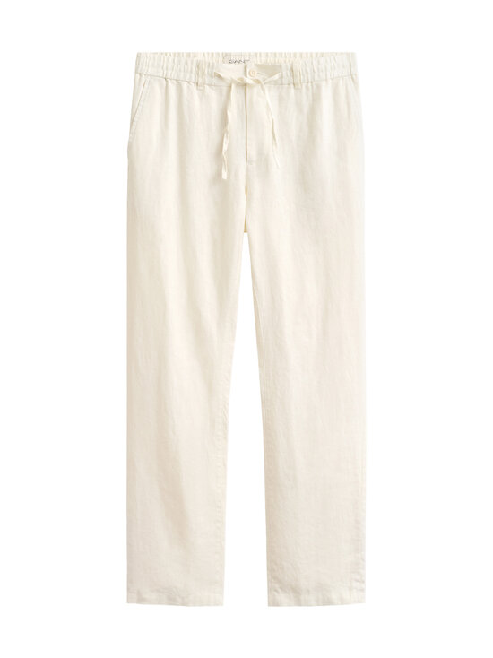 GANT - Linen-housut - 130 CREAM | Stockmann - photo 1