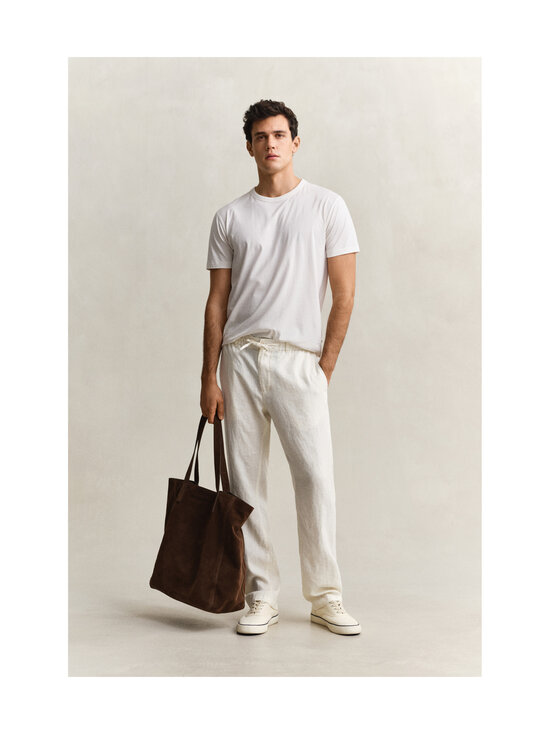 GANT - Linen-housut - 130 CREAM | Stockmann - photo 2