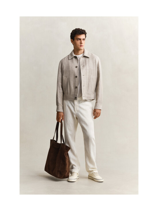 GANT - Linen-housut - 130 CREAM | Stockmann - photo 5
