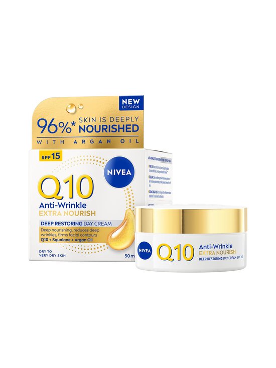 NIVEA - nti-Wrinkle Extra Nourish Deep Restoring Day Cream SK 15 -päivävoide - NOCOL | Stockmann - photo 2