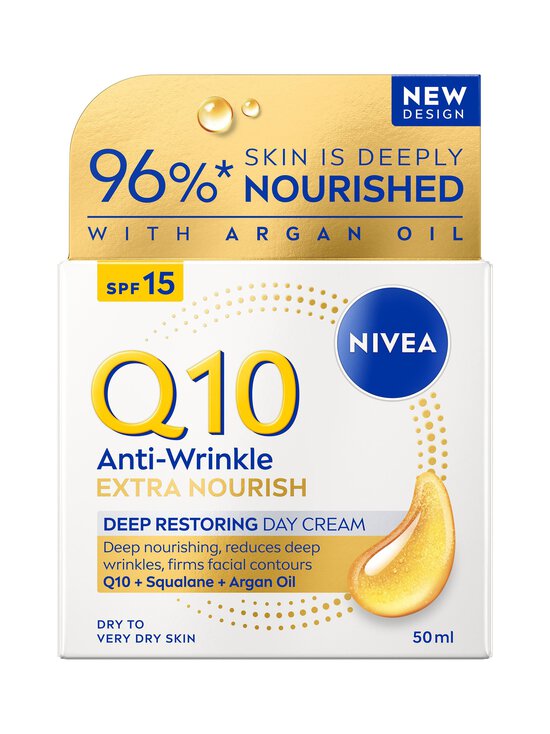 NIVEA - nti-Wrinkle Extra Nourish Deep Restoring Day Cream SK 15 -päivävoide - NOCOL | Stockmann - photo 3