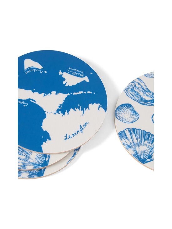 Lexington - Klaasialused Laminated Double-Sided, 4 tk - 5600 BLUE/WHITE | Stockmann - photo 3