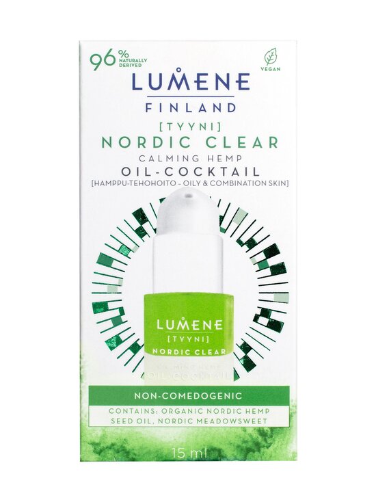 Lumene - Nahaõli Nordic Clear Calming Hemp Oil-Cocktail TYYNI -15 ml - NOCOL - photo 2 Lumene - Nahaõli Nordic Clear Calming Hemp Oil-Cocktail TYYNI -15 ml - NOCOL | Stockmann - photo 2