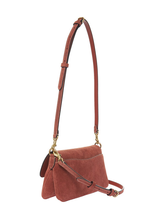 Coach - Suede Jet Shoulder -nahkalaukku - B4/CLAY | Stockmann - photo 2