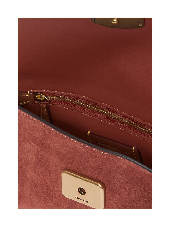 Coach - Suede Jet Shoulder -nahkalaukku - B4/CLAY | Stockmann - photo 3