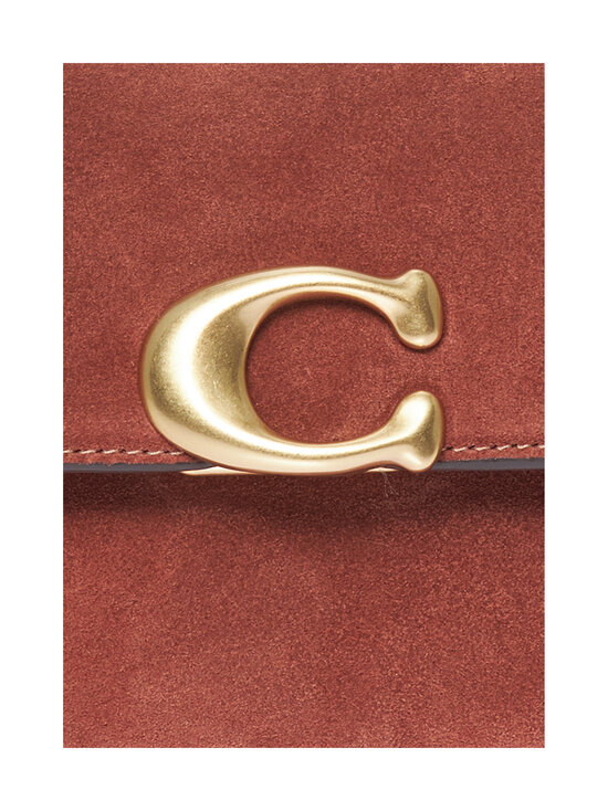 Coach - Suede Jet Shoulder -nahkalaukku - B4/CLAY | Stockmann - photo 4