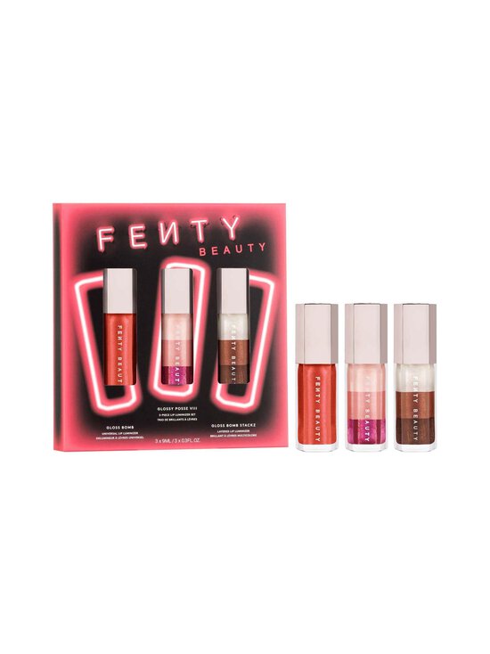 Glossy Posse 3-Piece Lip Lum Set -huulikiiltopakkaus