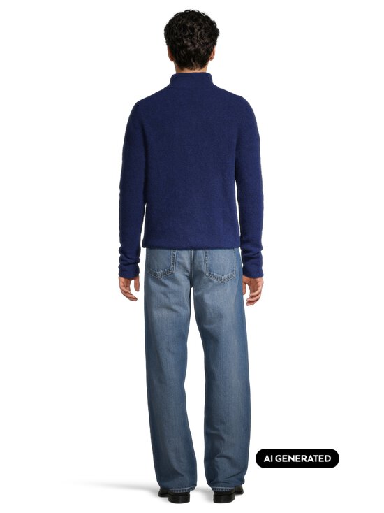 Filippa K - Andrew yak -neulepaita - NULL DEEP BLUE DEEP BLUE | Stockmann - photo 3