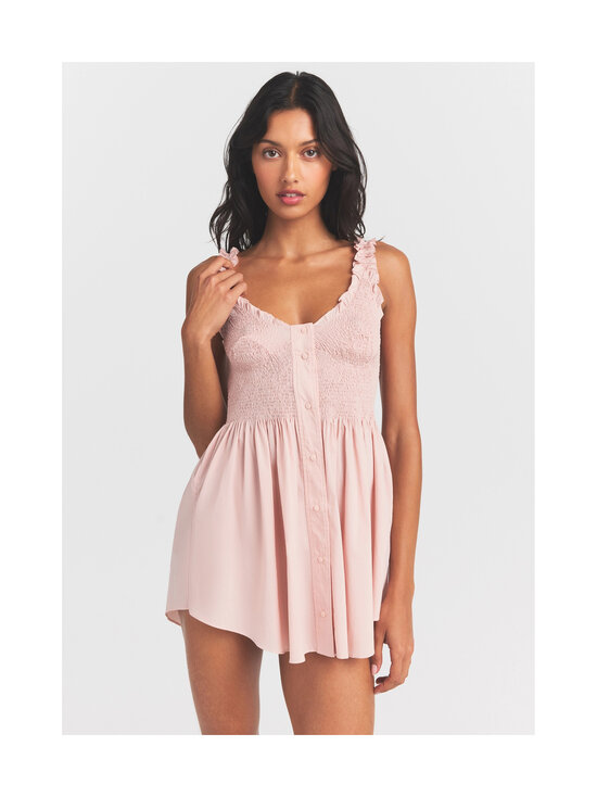SKIMS - Poplin Apparel Smocked Mini -mekko - DUSTY PINK | Stockmann - photo 2