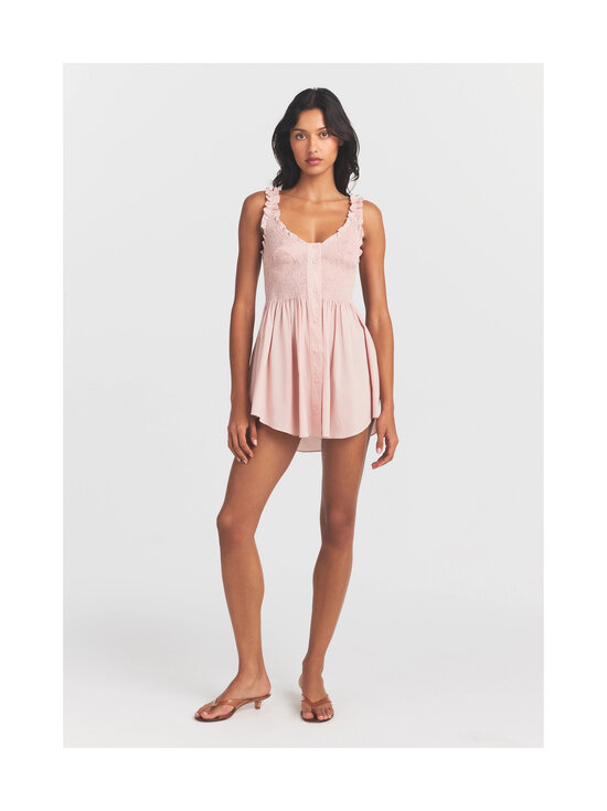SKIMS - Poplin Apparel Smocked Mini -mekko - DUSTY PINK | Stockmann - photo 3